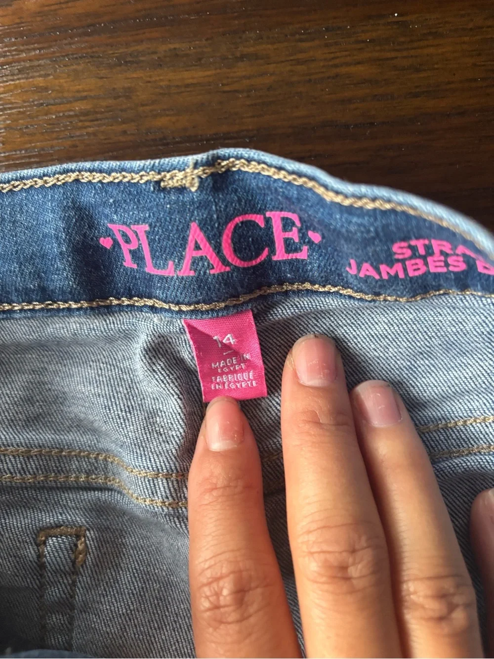 Kids Blue Denim Jeans - Classic Fit